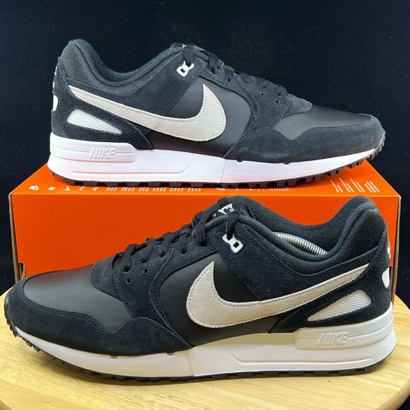 Nike Air Pegasus 89 Black White Men's Size 10.5 Golf Shoes FJ2245-001 - Picture 1 of 9